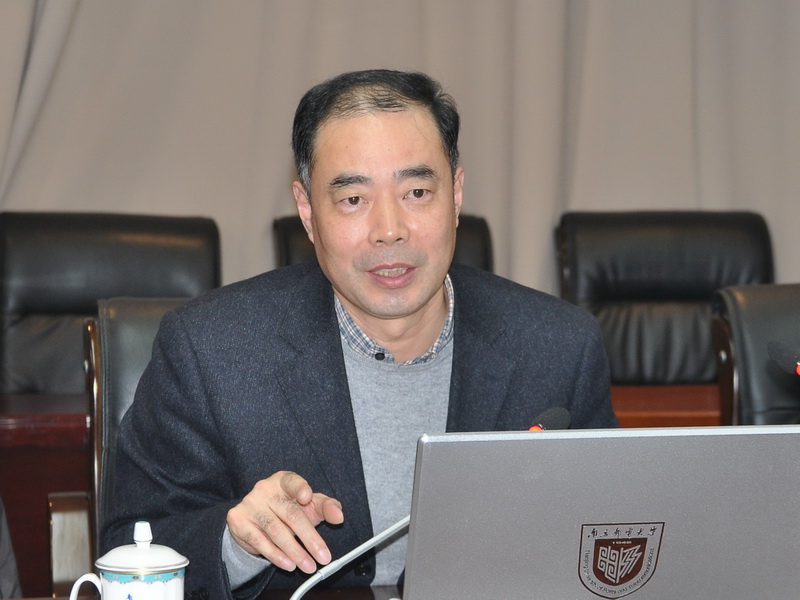 省政协副秘书长,民进江苏省委专职副主委朱毅民一行来校调研