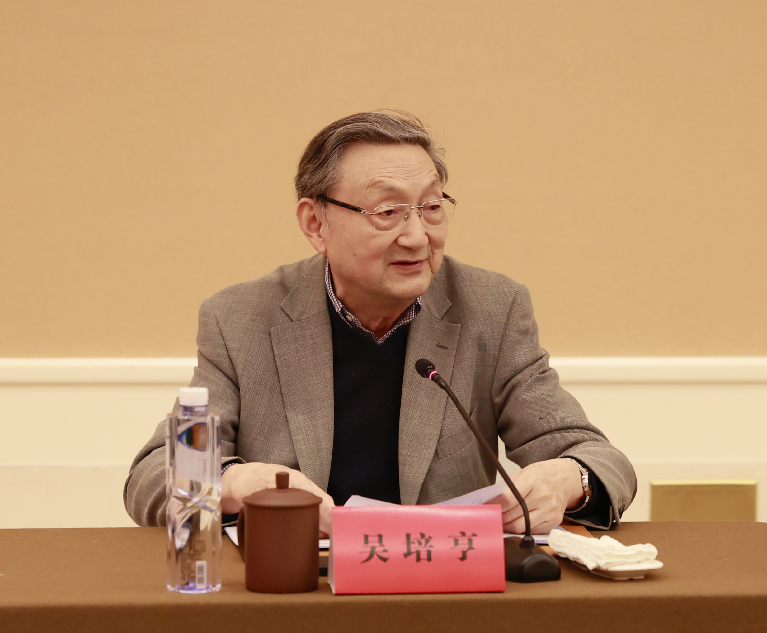 吴培亨院士主持会议